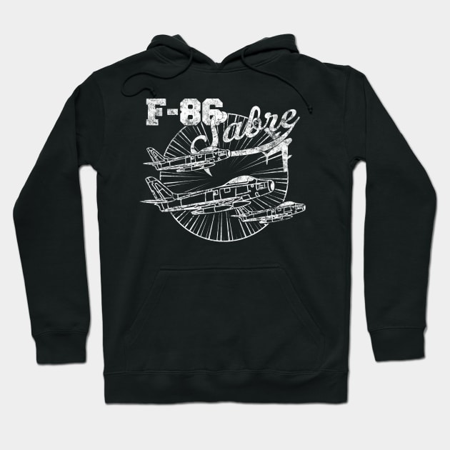 F-86 Sabre (light) Hoodie by Doc Multiverse Designs